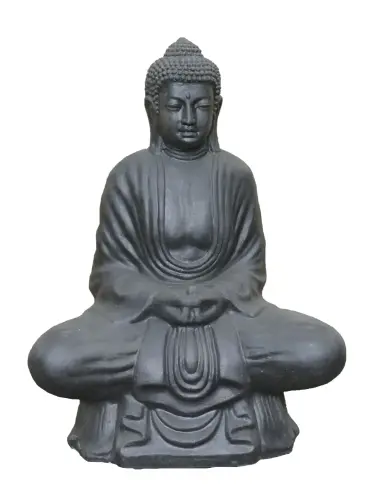 Product image of the product “Glass fiber - Sitting buddha 85cm ”